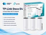 TP-Link Deco E4 (3 Pack) Mesh System — Сетевое и серверное оборудование