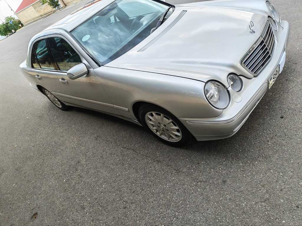 Mercedes E 240, 2.4 L, 2000 il, 224 000 km — Avtomobillər, Şamaxı (3)