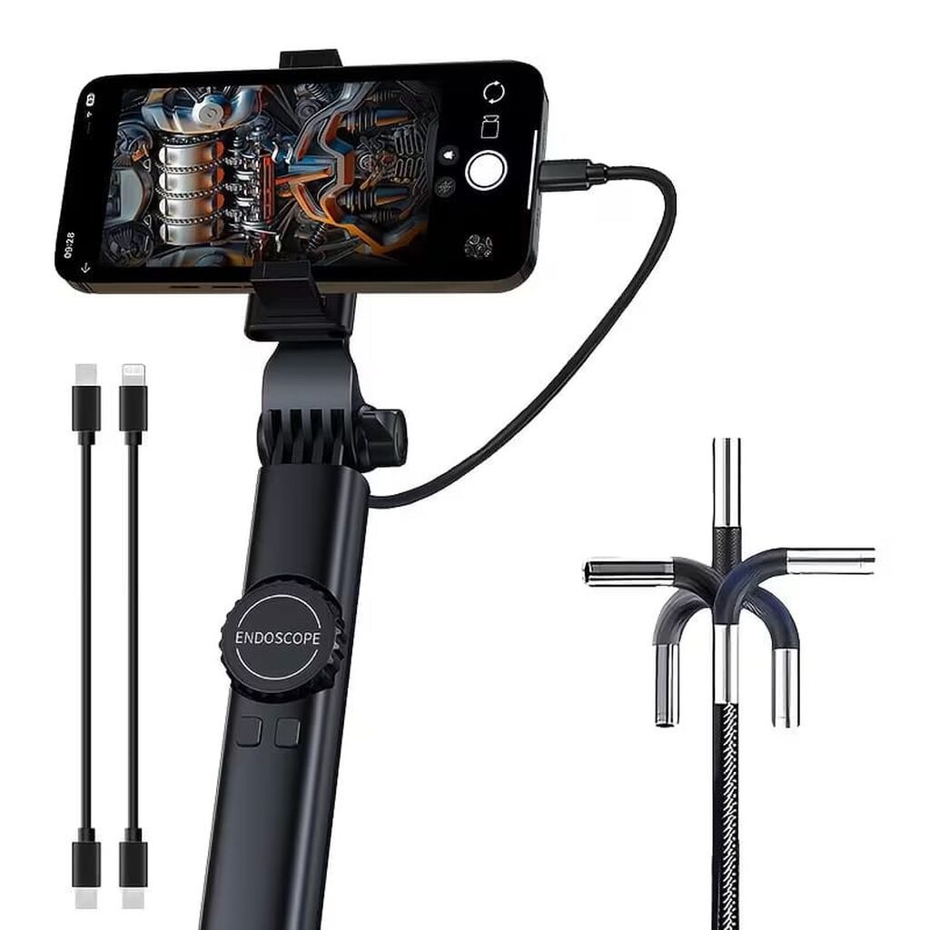 Sənaye Endoskopu İphone-IOS və Android Mobil Telefonları ilə Uyğun — Elektronika, Digah (4)