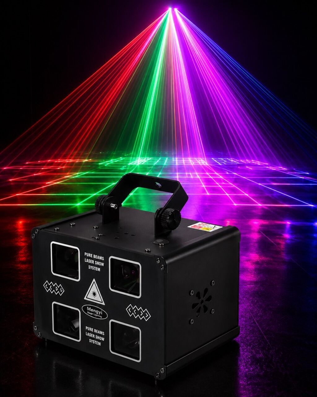 4GÖZLÜ RGB Lazer Səhnə İşığı Toy, tədbir, restoran, klub, DJ və — İşıqlandırma, Bakı (2)
