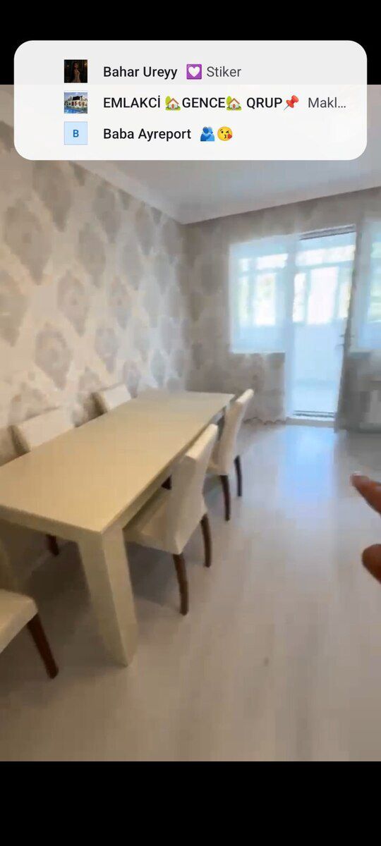 2-otaqlı mənzil kirayə verilir, Gəncə ş., 46 m² — Mənzil, Gəncə (9)