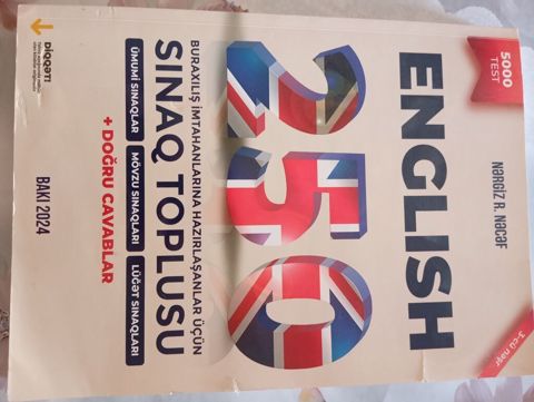 İCİ Tertemizdir Məhsul: “English 250 – Sınaq Toplusu” (Bakı, 2024) — Bakı