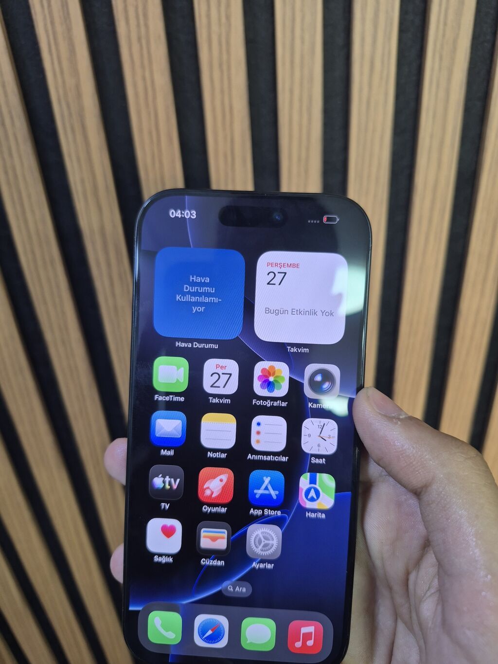 IPhone 16 Pro, 256 GB, Qara, Face ID — Apple iPhone, Bakı (2)