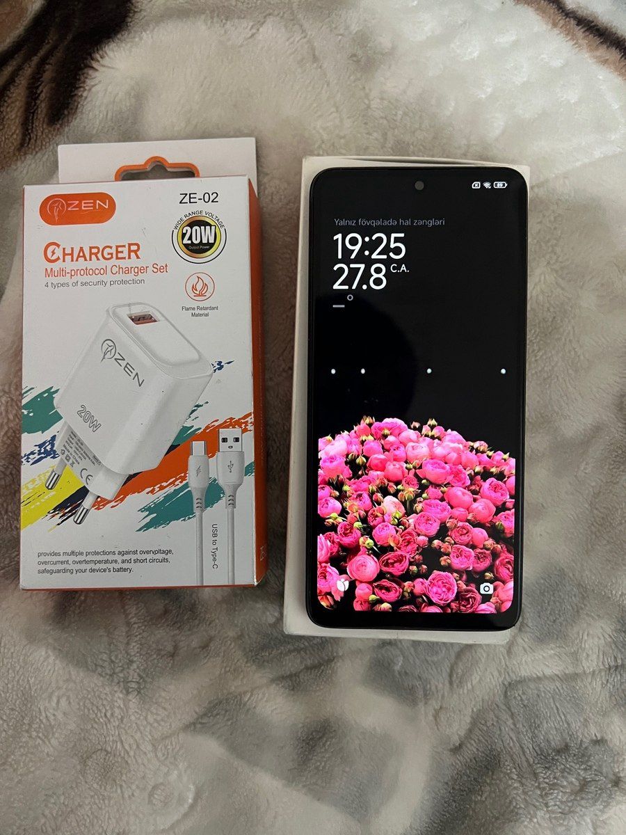 Xiaomi Redmi Note 14 Midnight Black 128GB/8GB — Smartfonlar, Bakı (6)