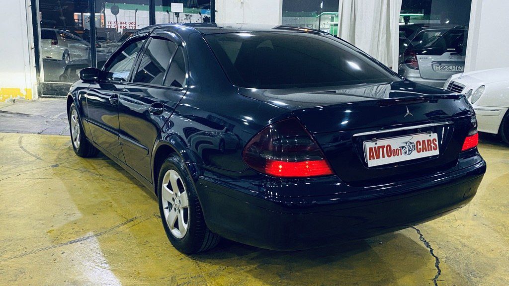 Mercedes E 220, 2.2 L, 2003 il, 352 145 km — Avtomobillər, Sumqayıt (8)