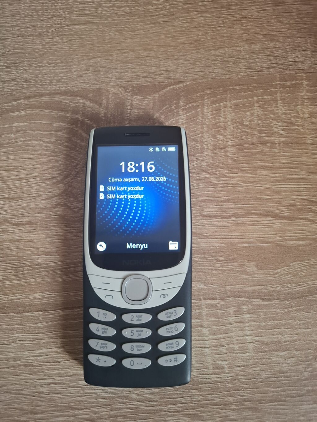 Nokia 2 GB Memory Capacity, rəng - Boz, Düyməli — Nokia, Gəncə (3)