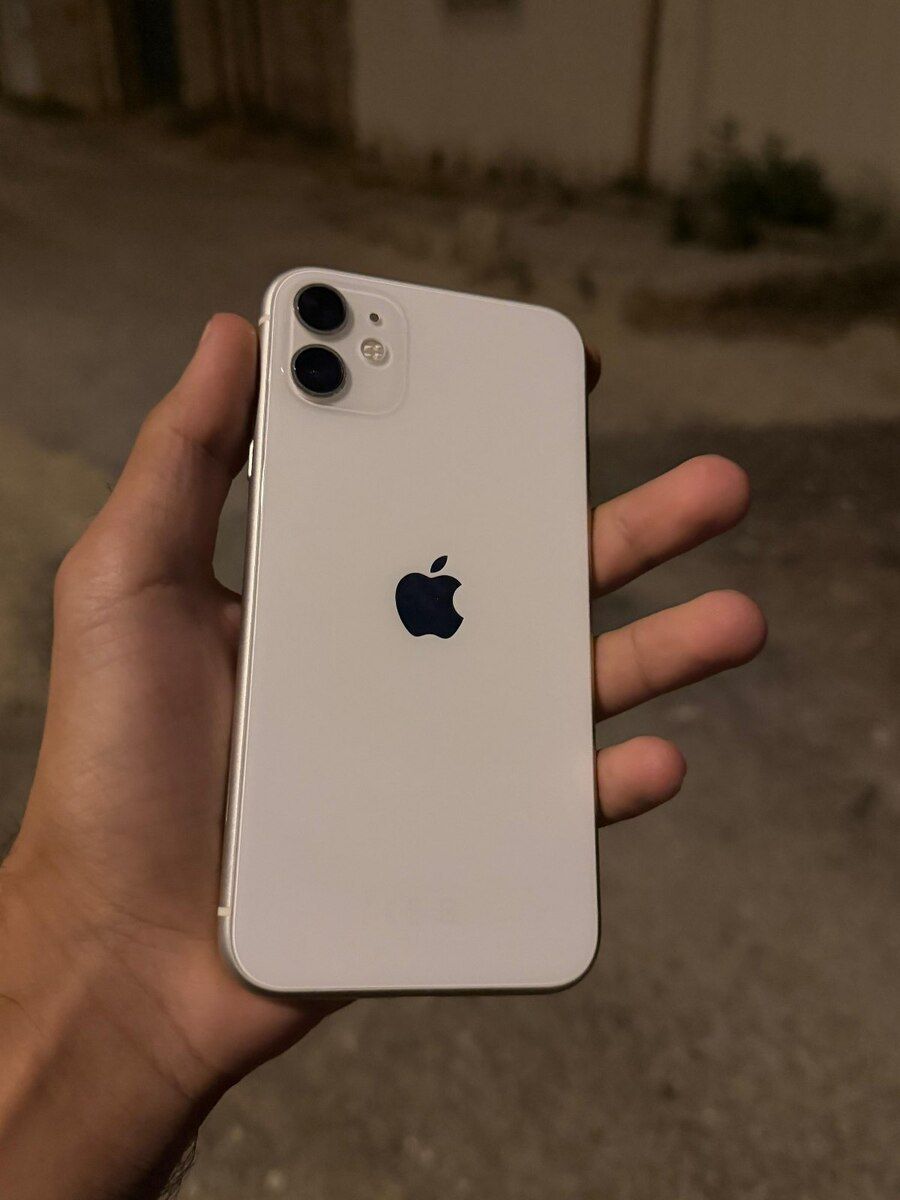 Apple iPhone 11 White 128GB/4GB — Smartfonlar, Bakı (2)