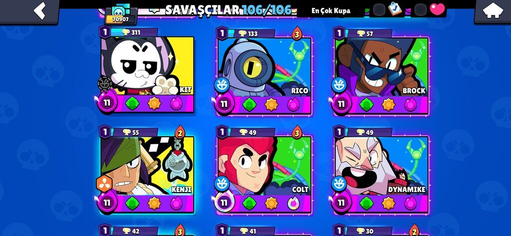 (real aliciya endirim )Brawl Stars hesabı – tam paket, yüksək — Hazır biznes, Bakı (4)