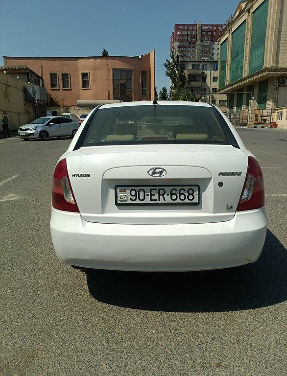Hyundai Accent, 1.6 L, 2008 il, 247 000 km — Avtomobillər, Bakı (3)