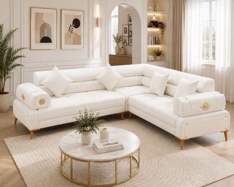 Çox gözəl görünüşə malik yeni künc divan Ölçüsü: 3×2.10 m — Digah