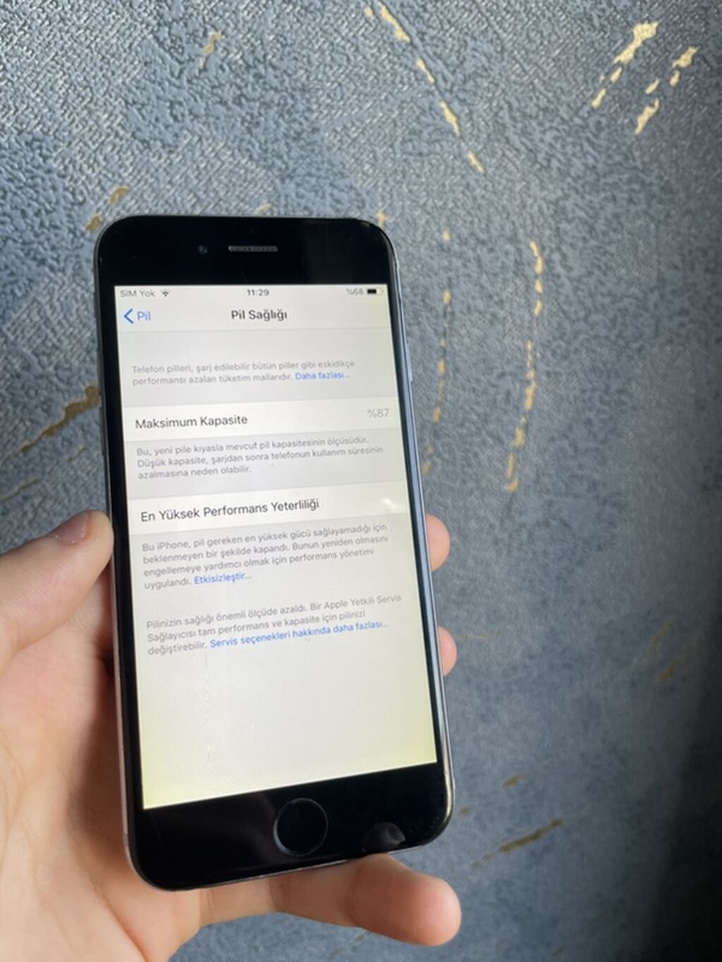 IPhone 6, 128 GB, Space Gray, Barmaq izi — Apple iPhone, Bakı (10)