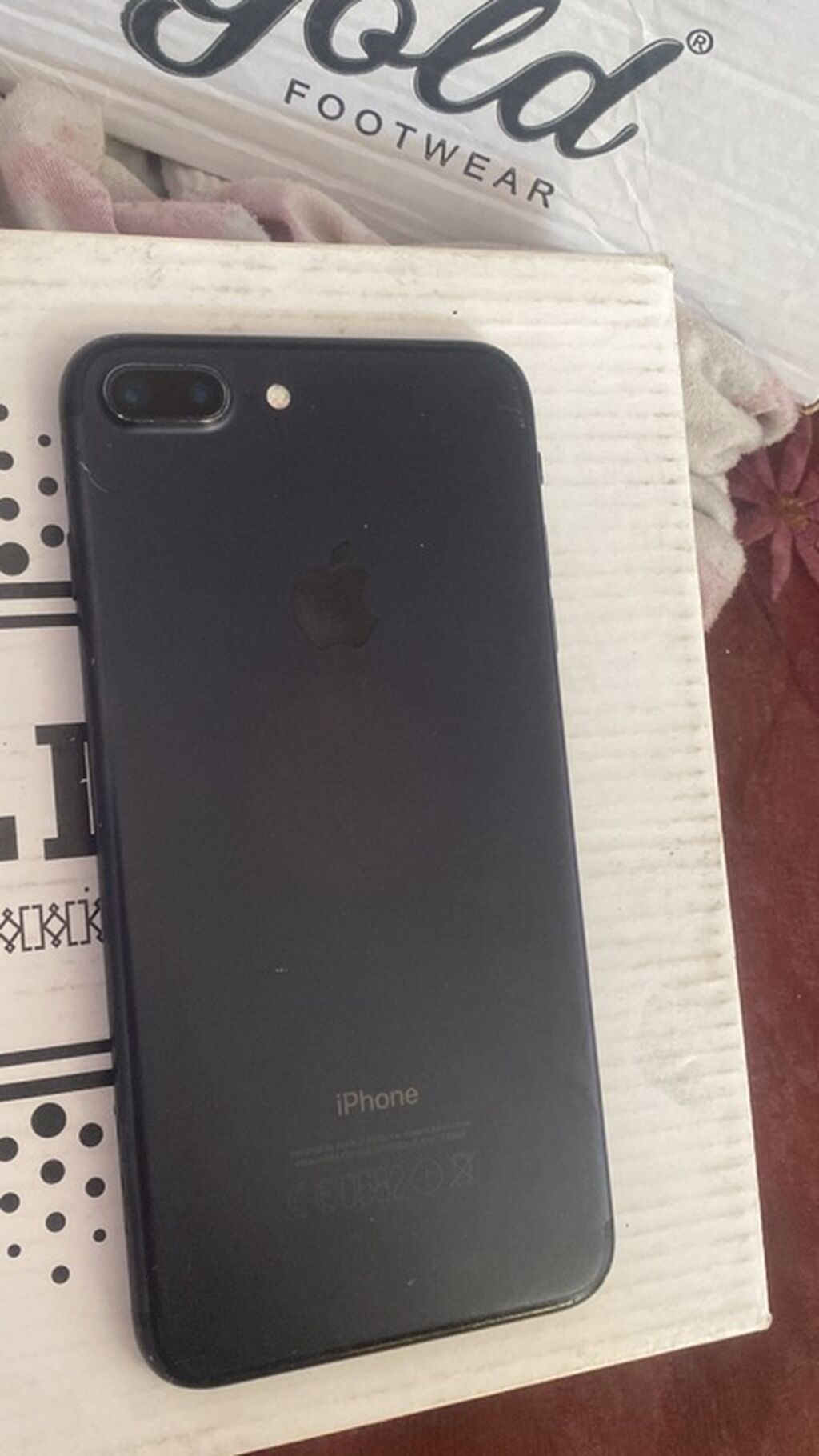 IPhone 7 Plus, 64 GB, Qara, Barmaq izi — Apple iPhone, Bərdə (2)