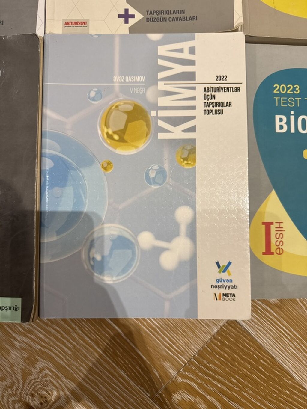 Məhsul: DİM “Test Toplusu” kitabları dəsti – Kimya və Biologiya — Kitablar və jurnallar, Bakı (6)