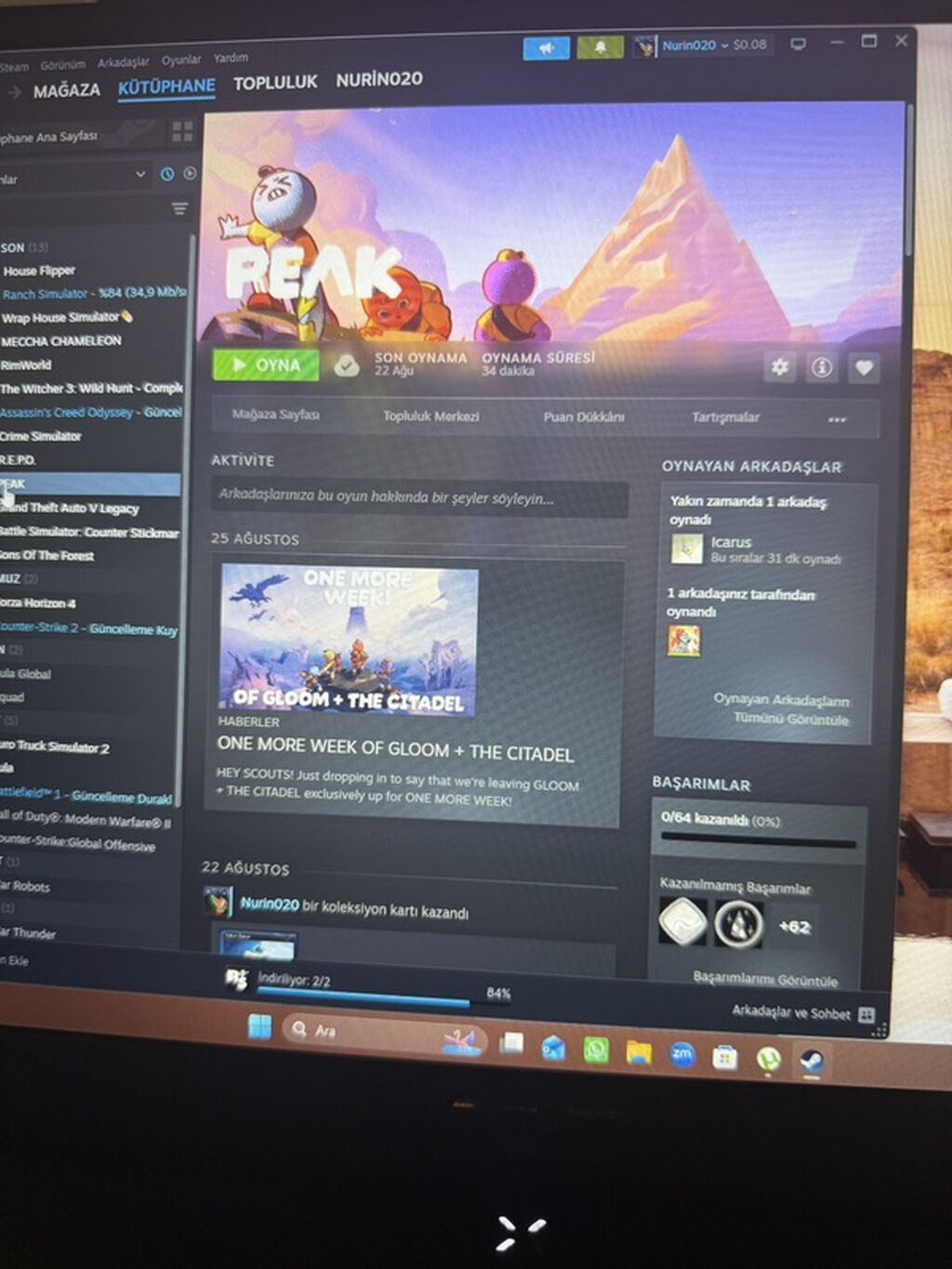 Məhsul: Steam oyunları bir hesabda verilir hamısı bir yerdə 90azn — Elektronika, Daşkəsən (4)