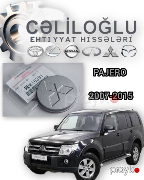 Mitsubishi Pajero 2007-2015 disk qapaqları