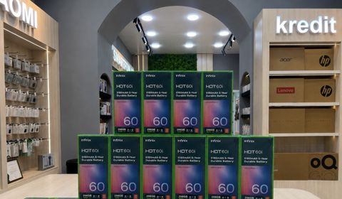 Infinix Hot 60i Sleek Black 256GB/8GB — Bakı
