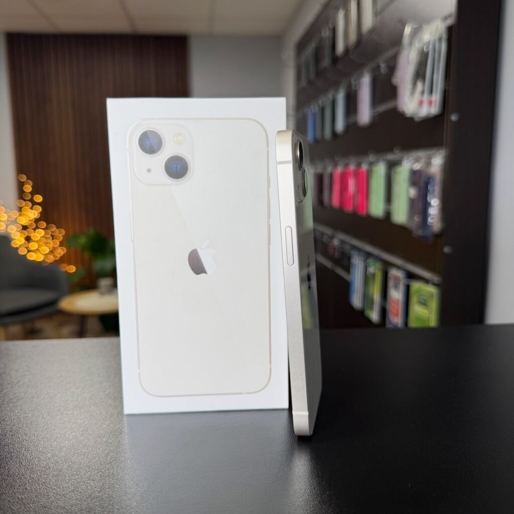 IPhone 13, 128 GB, Ağ, Zəmanət, Kredit, Simsiz şarj — Apple iPhone, Bakı (3)