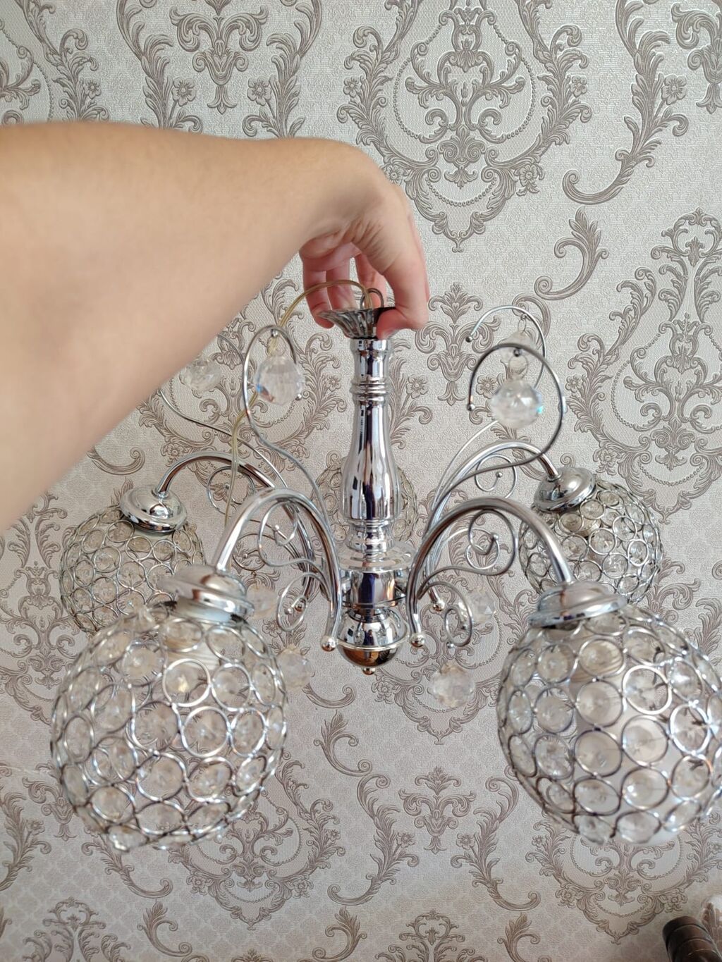 Çılçıraq, 5 lampa, Metal — İşıqlandırma, Bakı (2)