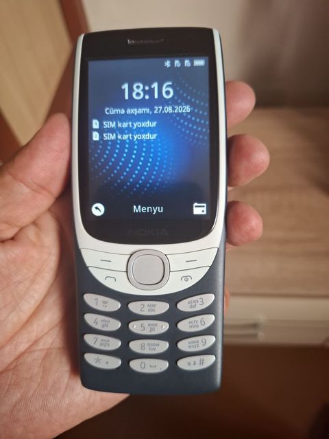 Nokia 2 GB Memory Capacity, rəng - Boz, Düyməli — Gəncə