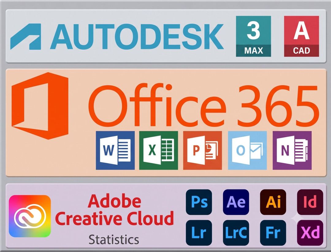 Office 365, Adobe Creative Cloud və Autodesk AutoCAD proqramlarının yazılması — Xidmətlər, Bakı