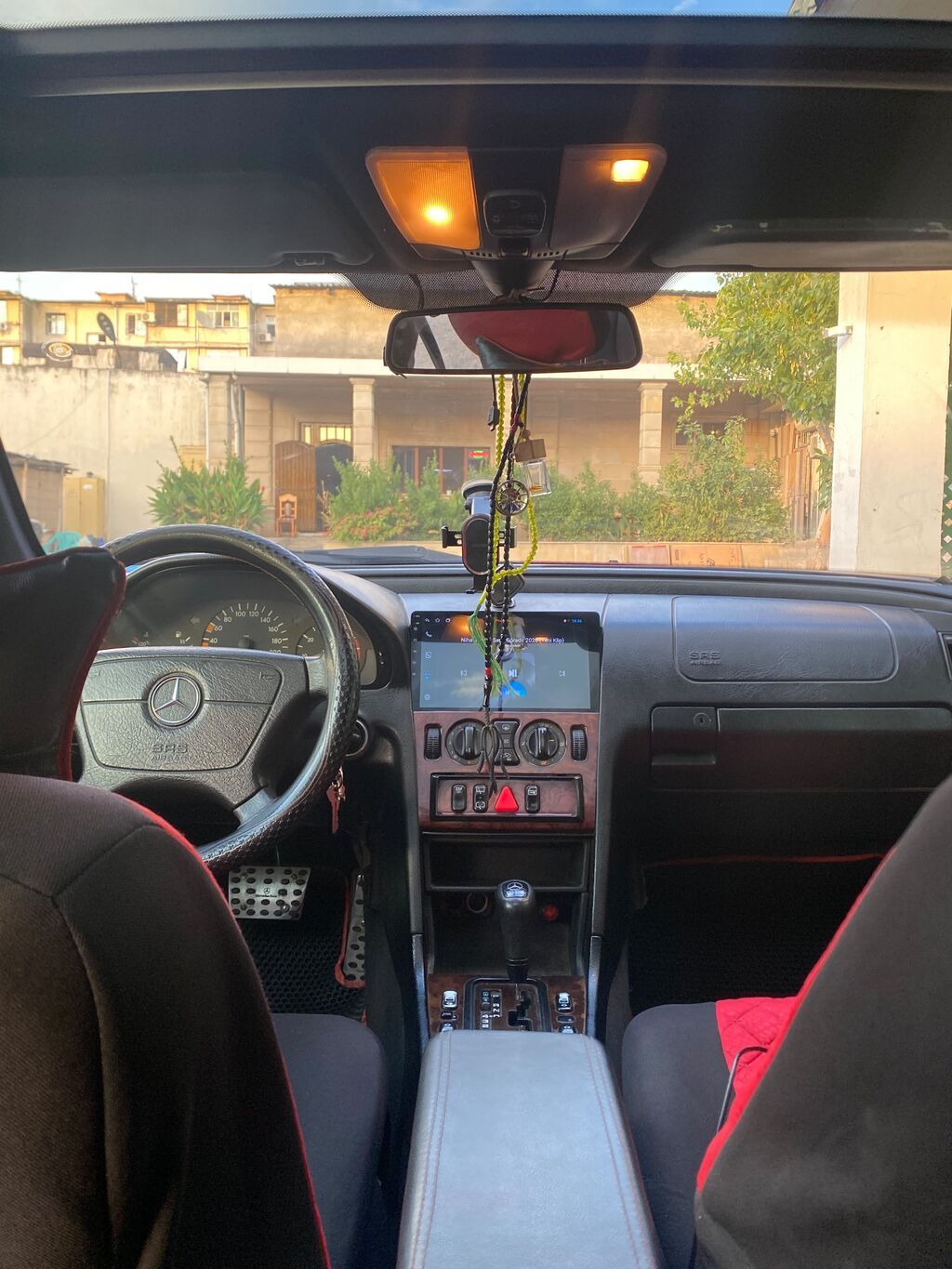 Mercedes-Benz C-Class (W202) Universal/Wagon – qırmızı rəng — Avto, Digah (9)