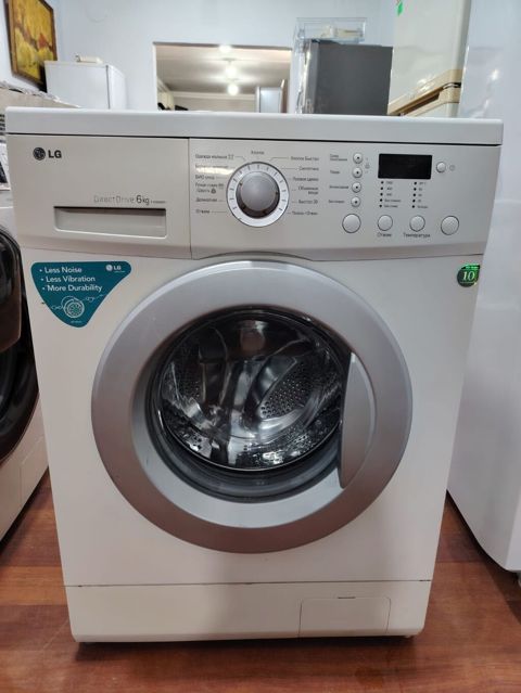 Paltaryuyan maşın LG, 6 kq, İşlənmiş, Avtomat, Qurutmasız, Kredit yoxdur, Ünvandan götürmə, Pulsuz çatdırılma, Ödənişli çatdırılma — Bakı
