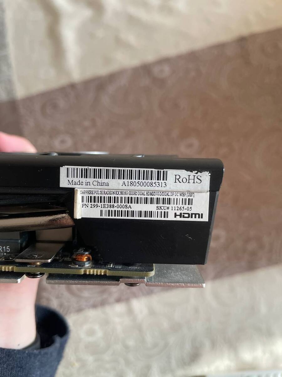 Video kart RX 580 8GB — Elektronika, Bakı (3)