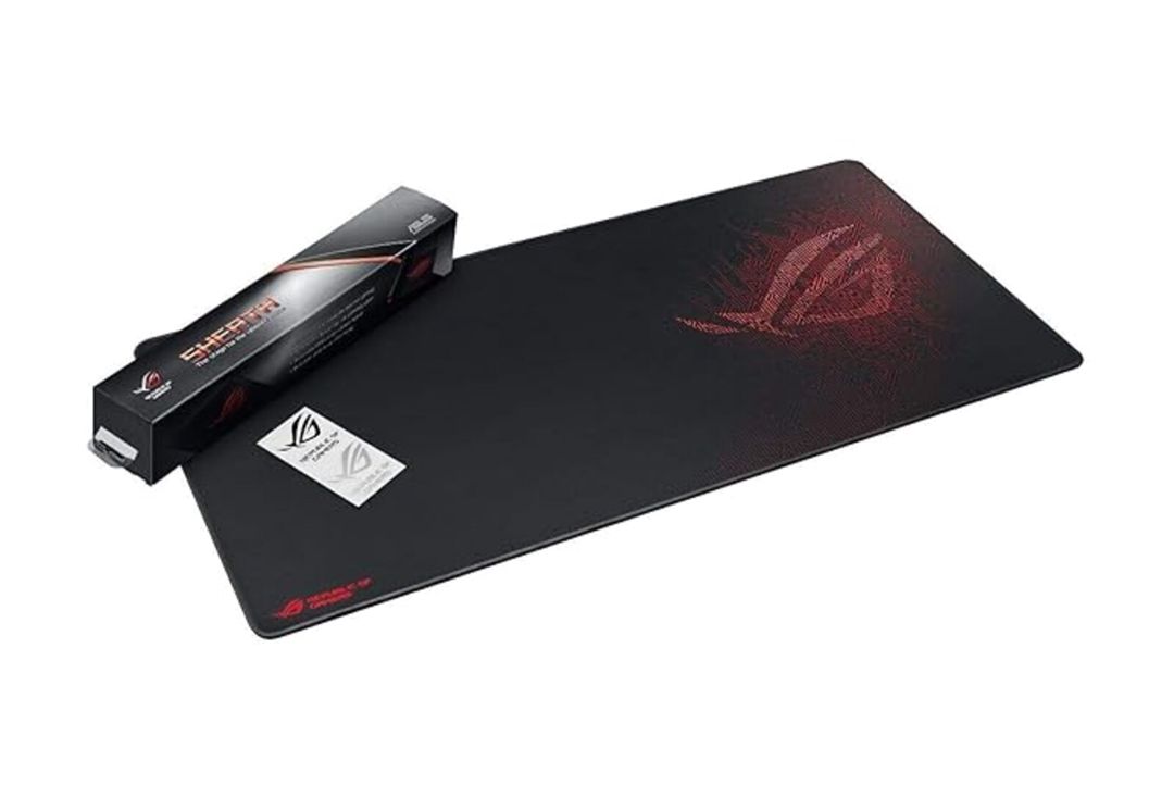 Mouspad ASUS Mouse Pad ROG Sheath XXL black red — Elektronika, Bakı (2)