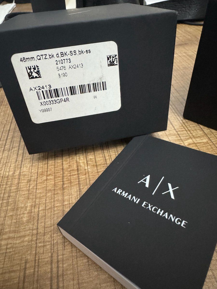 Armani Exchange qol saatı — Şəxsi əşyalar, Bakı (2)