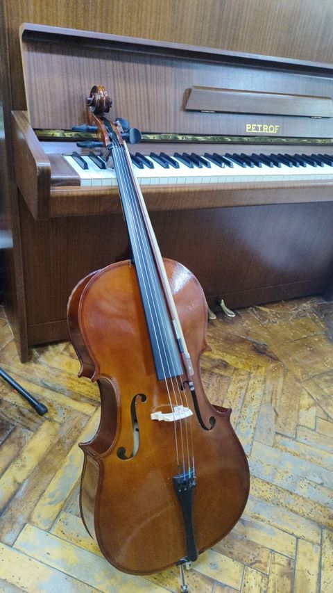 Violençel (çello) – klassik 4 simli, kamanalı orkestr aləti — Bakı