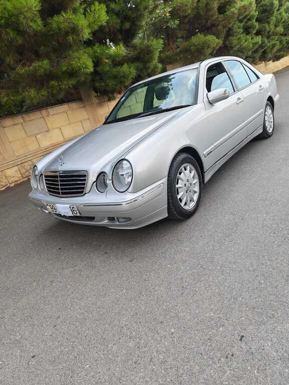Mercedes E 240, 2.4 L, 2000 il, 224 000 km — Avtomobillər, Şamaxı (2)