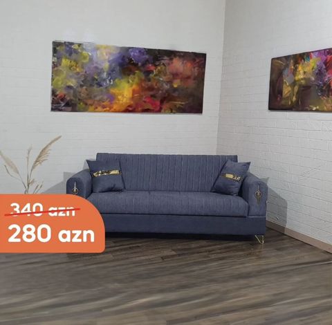 Divan, Yeni, Açılan, Bazalı, Parça, Şəhərdaxili pulsuz çatdırılma — Bakı