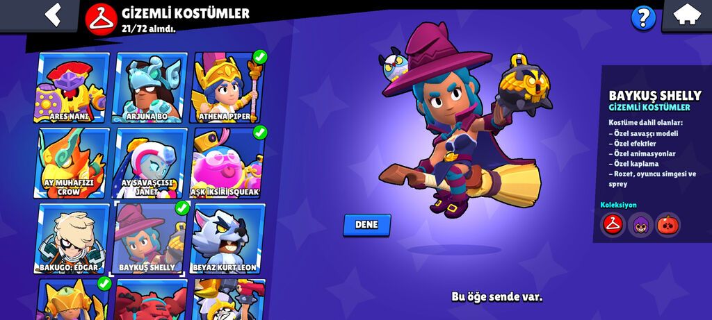 Brawl Stars hesabı təsviri: Yüksək inkişaf səviyyəli Brawl Stars — Digər, Bakı (2)