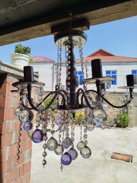 Çılçıraq, 5 lampa, Metal — Bakı