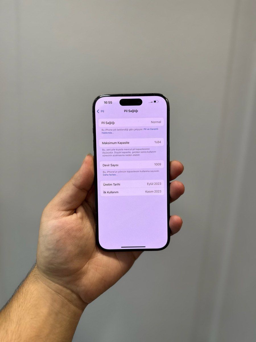 Apple iPhone 15 Pro Black Titanium 128GB/8GB — Smartfonlar, Bakı (2)