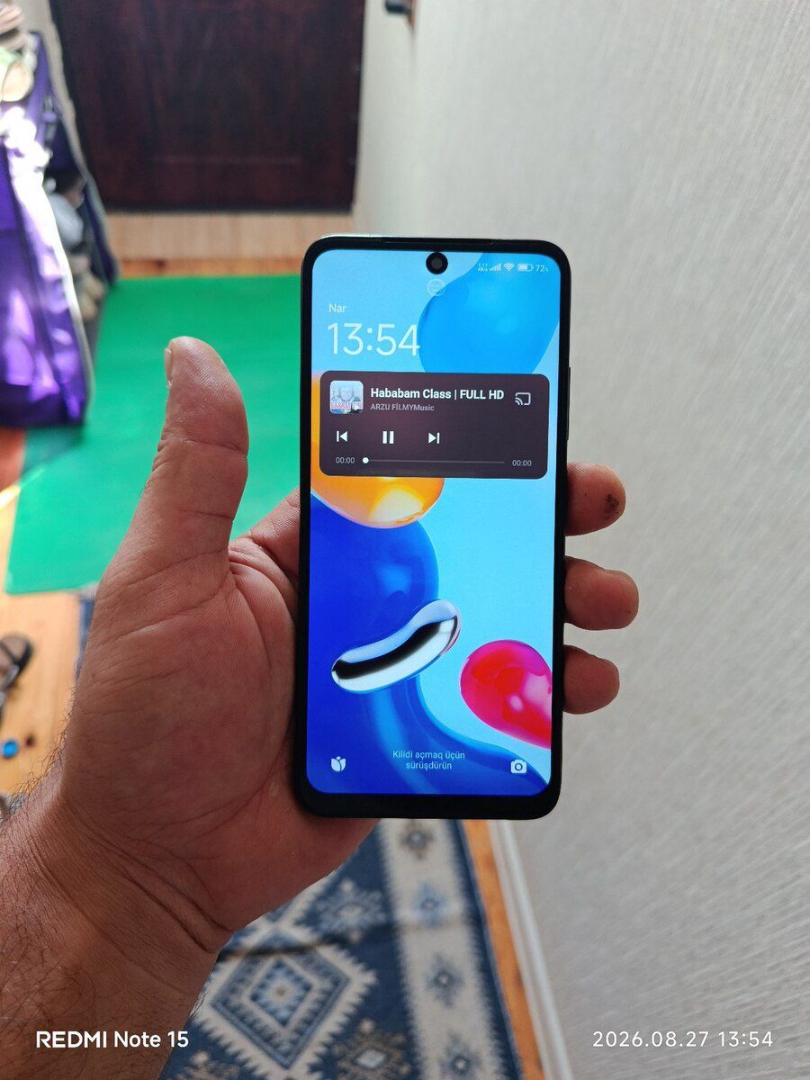 Xiaomi Redmi Note 11 Graphite Gray 128GB/6GB — Smartfonlar, Bakı