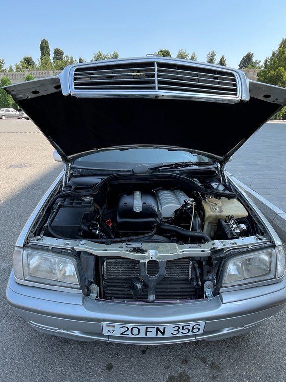 Mercedes C 200, 2.2 L, 2000 il, 414 239 km — Avtomobillər, Gəncə (6)