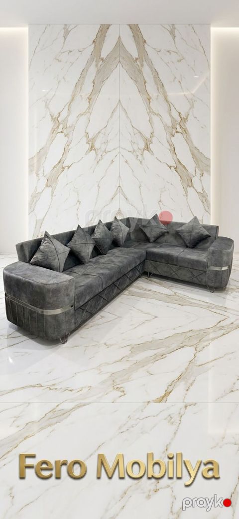 280×200 Ölçüdə Yeni Model Künc Divan Müasir və rahat dizayn