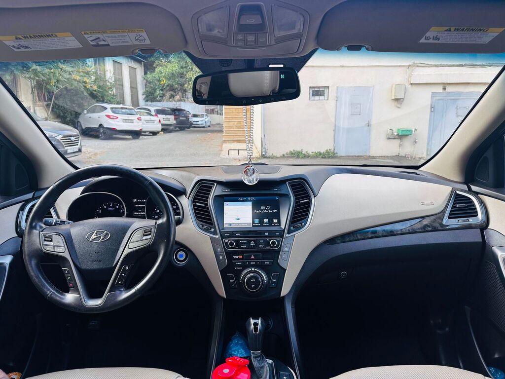 Hyundai Santa Fe, 2.0 L, 2016 il, 112 000 km — Avtomobillər, Bakı (7)