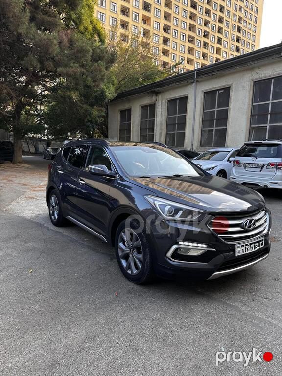 Hyundai Santa Fe, 2.0 L, 2016 il, 112 000 km — Avtomobillər, Bakı (3)