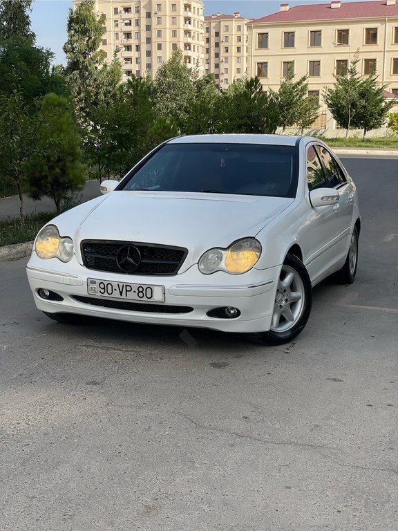 Mercedes C 200, 2.0 L, 2001 il, 310 000 km — Avtomobillər, Şirvan (3)