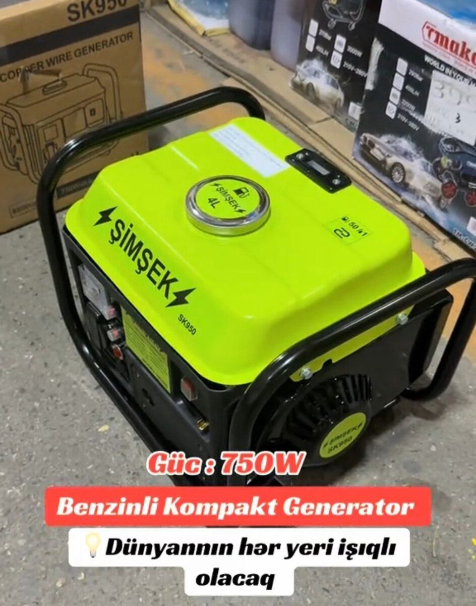 Generator 750W — Biznes və avadanlıq, Bakı (2)