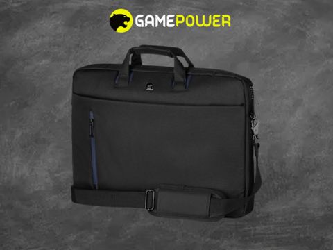 Çanta 2E Laptop Bag, Base Park 17", Black — Bakı
