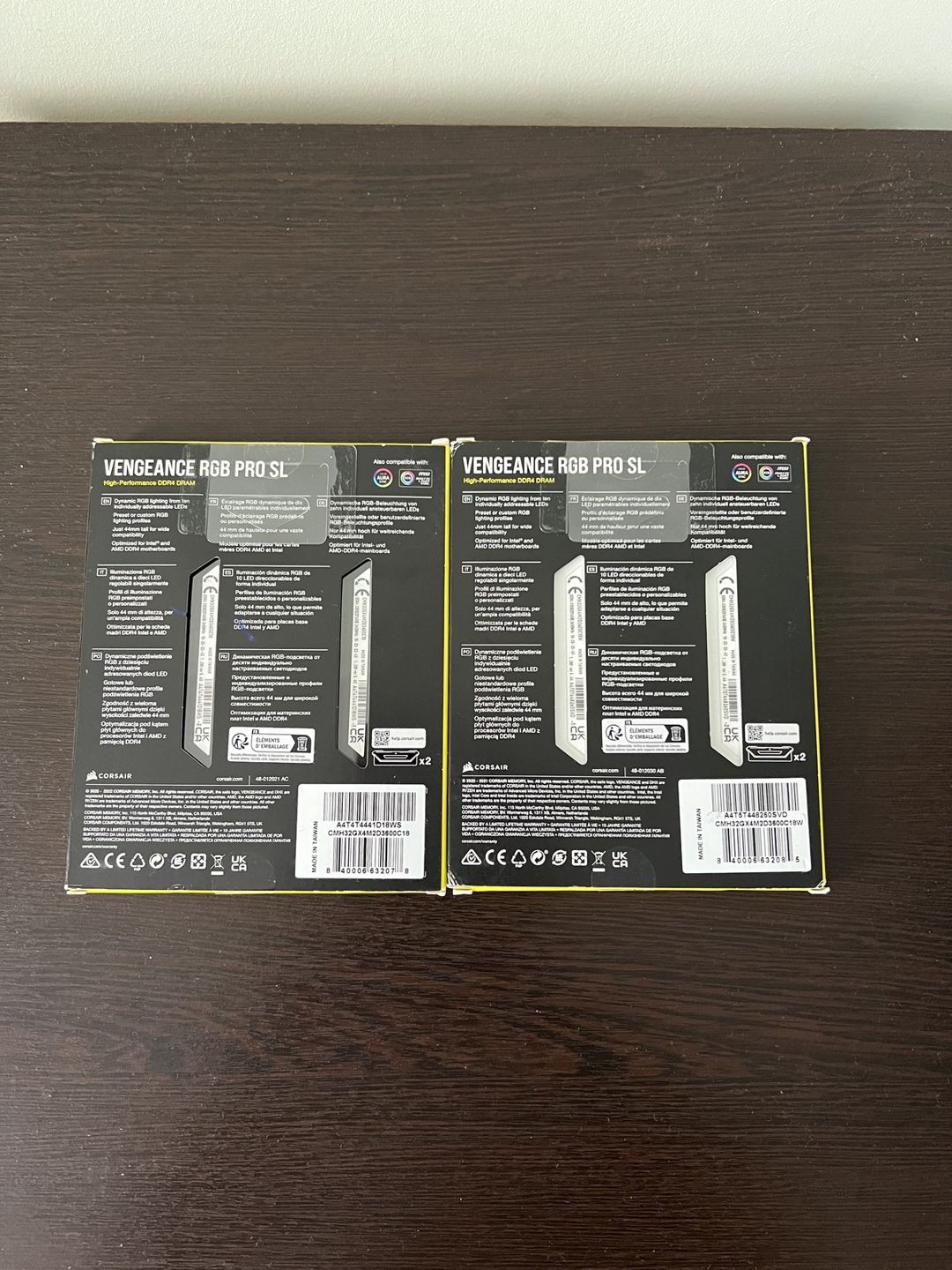 Corsair Vengeance RGB Pro SL DDR4 32GB (2x16GB) 3600MHz СL18 — Elektronika, Bakı (2)