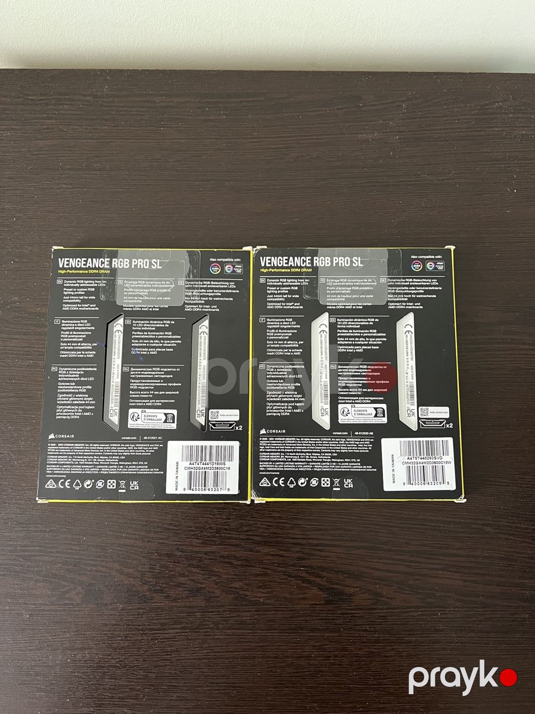 Corsair Vengeance RGB Pro SL DDR4 32GB (2x16GB) 3600MHz СL18 — Elektronika, Bakı (2)
