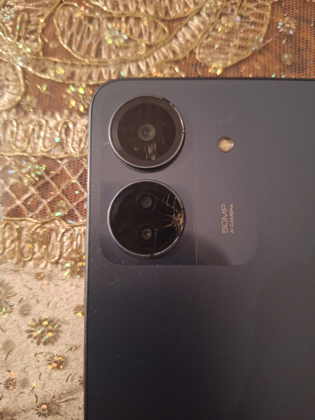 Redmi 13C, 128 GB, rəng - Mavi, Qırıq — Elektronika, Bakı (3)