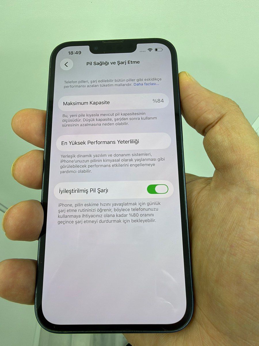 Apple iPhone 13 Midnight 128GB/4GB — Smartfonlar, Bakı (3)