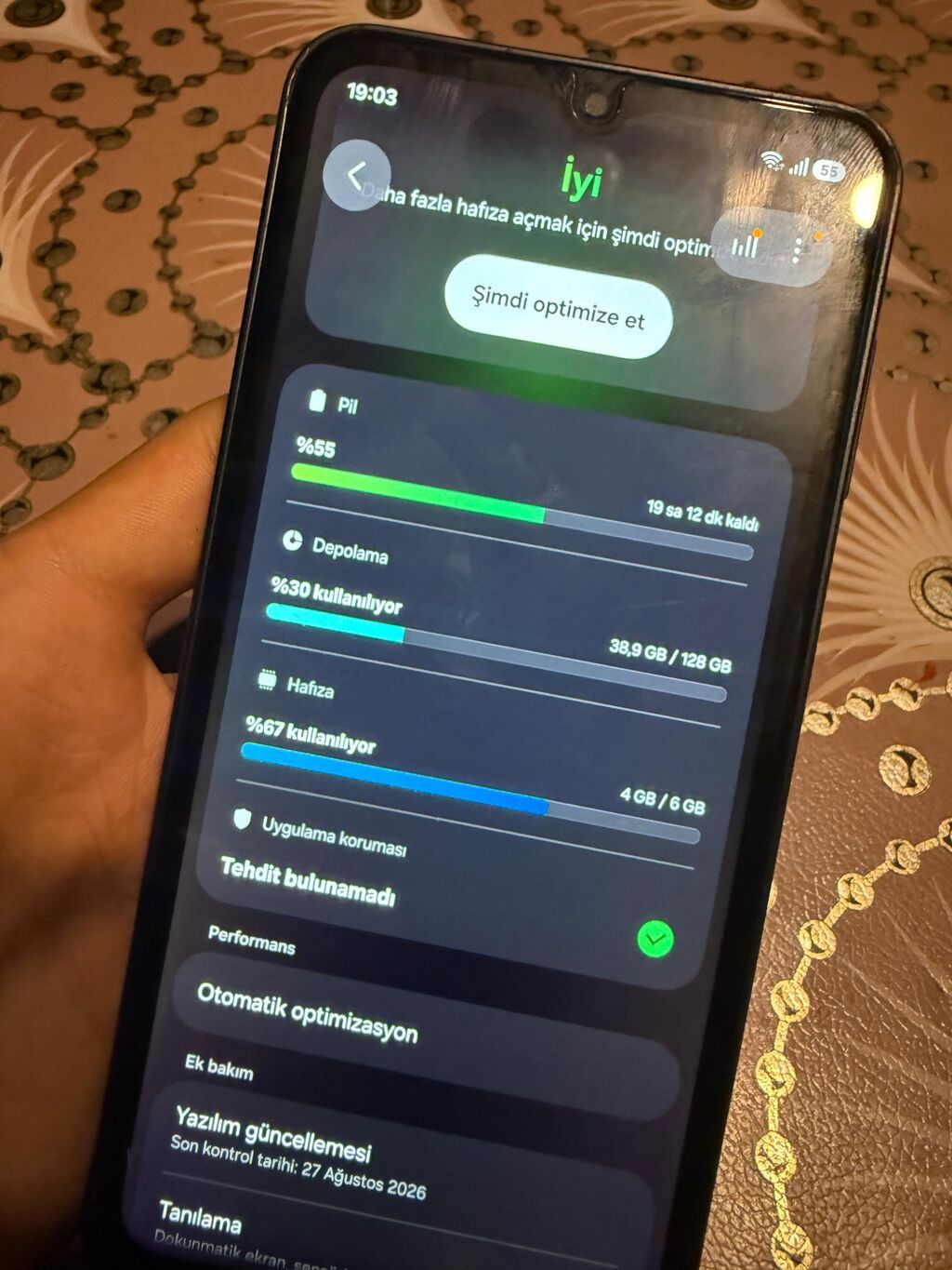 Samsung Galaxy A16, 128 GB, rəng - Qara, Barmaq izi — Samsung, Digah (3)