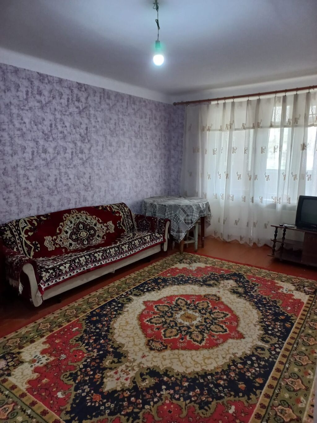 1 otaqlı mənzil – mebel və texnika ilə Planlama: - Geniş işıqlı zal — Daşınmaz əmlak, Qobu (4)