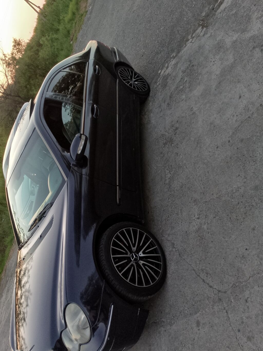 Mercedes-Benz C-Class C200 (W203) - Kuzov: sedan, tünd mavi/qara rəng — Avto, Ucar (7)